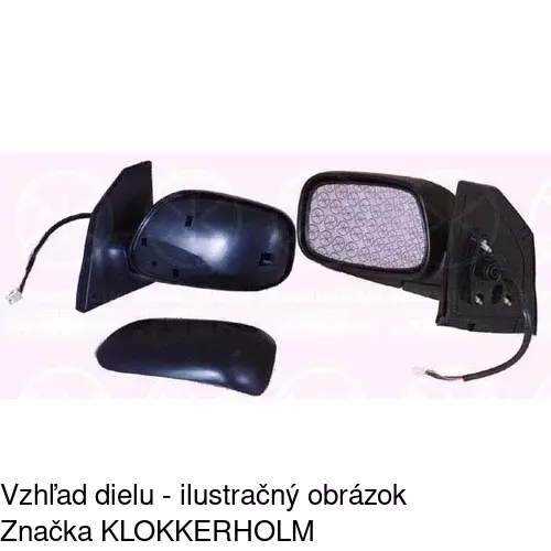 Vonkajšie zrkadlo 8114525E /POLCAR/ - obr. 1