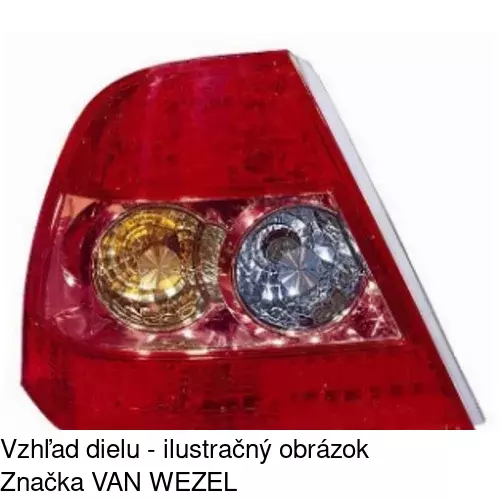 Zadné svetlo 8114872E /POLCAR/ - obr. 3