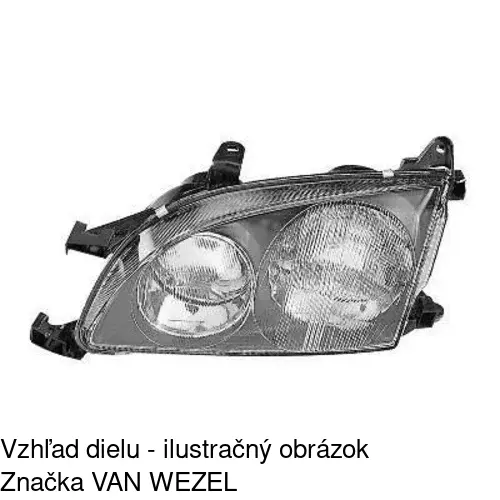 Hlavný reflektor 8123100E /POLCAR/ - obr. 5