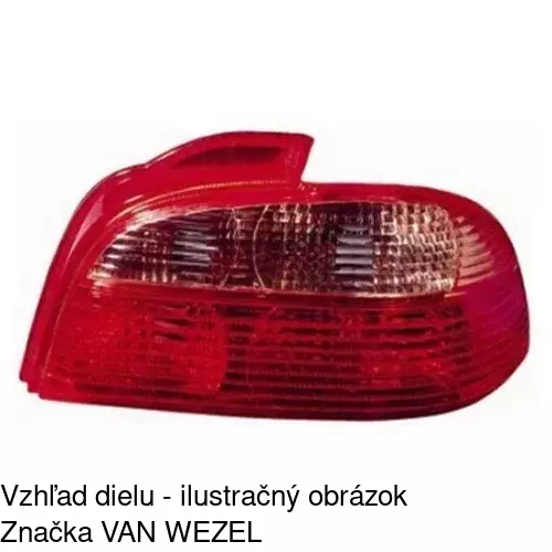 Zadné svetlo 812488-E /POLCAR/ - obr. 1
