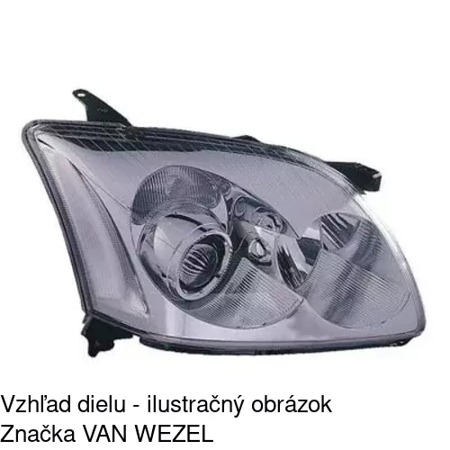 Hlavný reflektor 8125102E /POLCAR/ - obr. 4