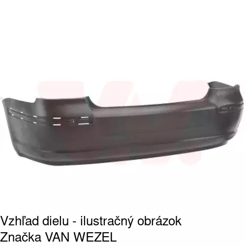 Zadný nárazník 812596 /POLCAR/ - obr. 1