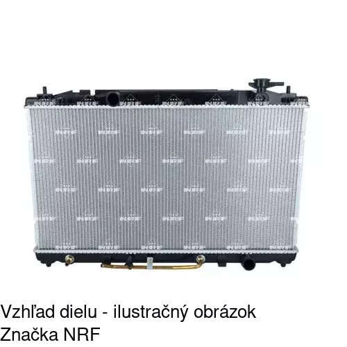 Chladiče vody 8138084K /POLCAR/