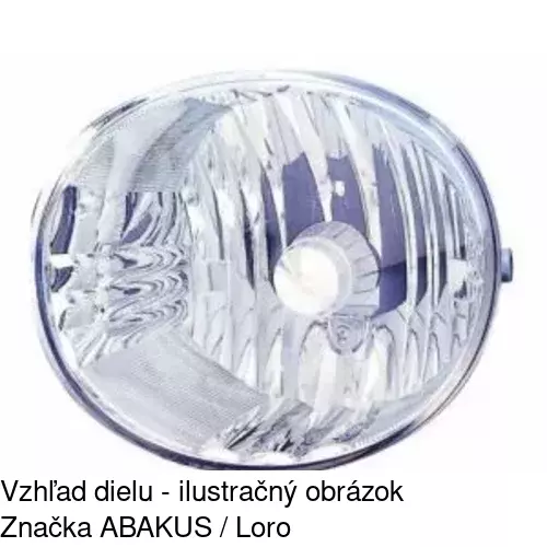 Hmlové svetlo - predné 814730-E /POLCAR/ - obr. 3