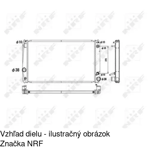 Chladiče vody POLCAR 8148082K