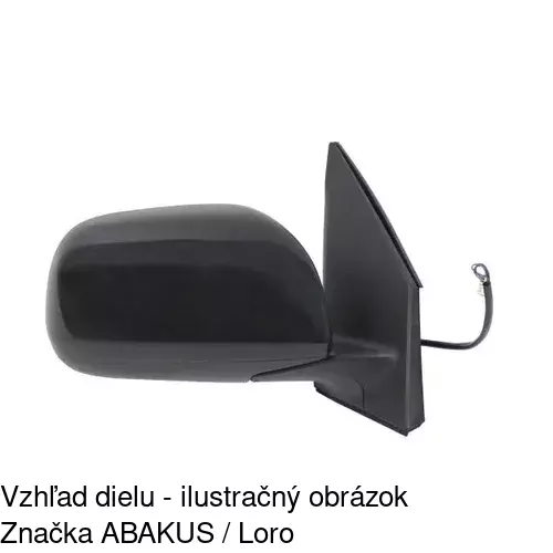 Vonkajšie zrkadlo 8148525M /POLCAR/ - obr. 5