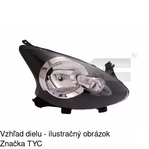 Hlavný reflektor 8153102E /POLCAR/ - obr. 1