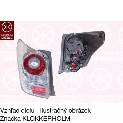 Zadné svetlo 815987-X /POLCAR/ - obr. 2