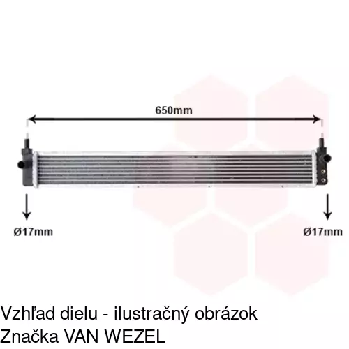 Chladiče vody 8162083K /POLCAR/ - obr. 1