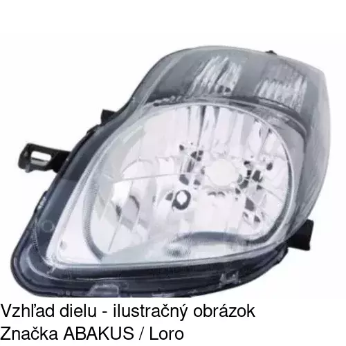 Hlavný reflektor 8172094E /POLCAR/ - obr. 4