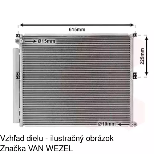 Chladiče klimatizácie POLCAR 8178K8C1S