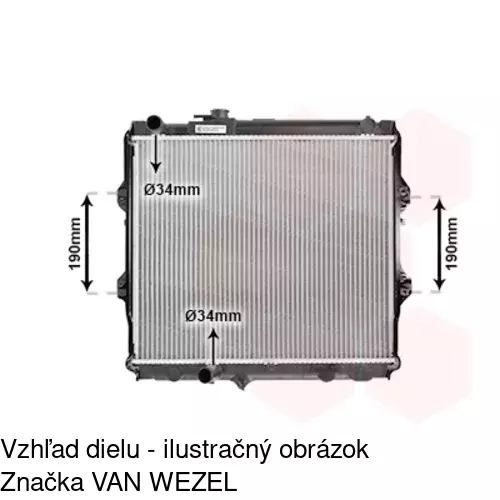 Chladiče vody 818008-3 /POLCAR/ - obr. 1