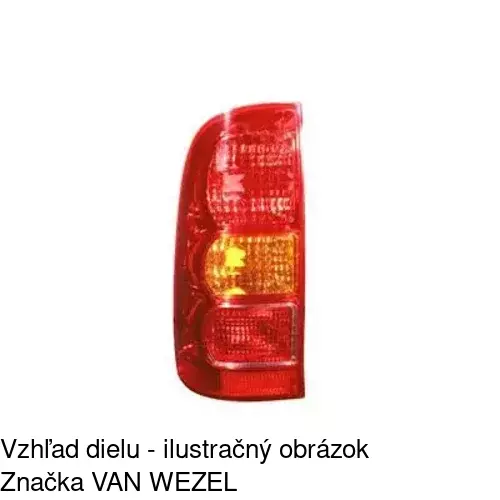 Zadné svetlo 8192872E /POLCAR/ - obr. 1