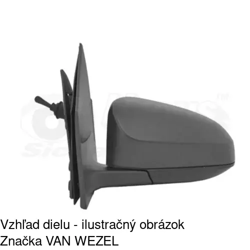 Vonkajšie zrkadlo 81A1511M /POLCAR/ - obr. 5