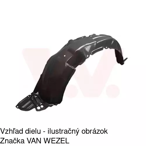 Podblatník (plast) 81B1FL1T /POLCAR/ - obr. 3