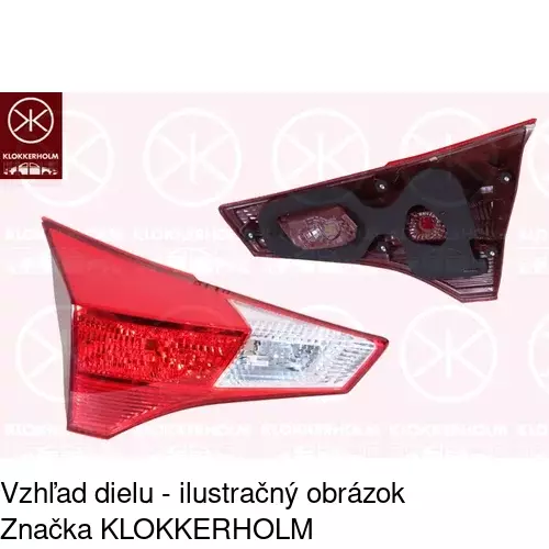 Zadné svetlo POLCAR 81X2871E