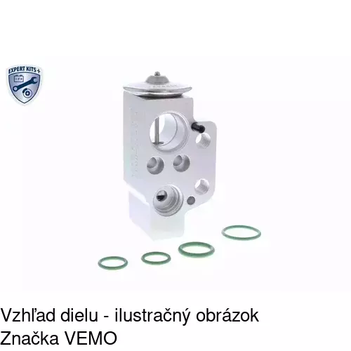 Expanzný ventil 8UW351234161 /POLCAR/ - obr. 1