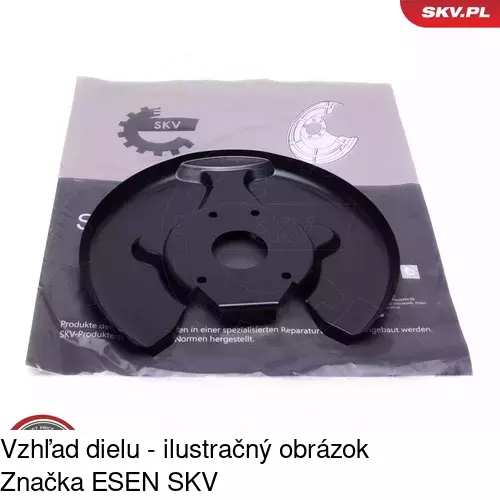 Brzdovy štít 9023OT10 /POLCAR/ - obr. 1