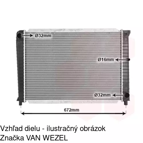 Chladiče vody 903108-4 /POLCAR/ - obr. 1