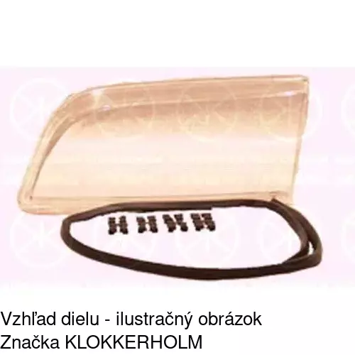 Sklo reflektora 9040113E /POLCAR/ - obr. 1