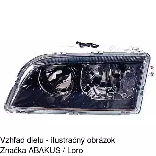 Hlavný reflektor 9041103E /POLCAR/ - obr. 5