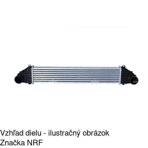 Chladiče vzduchu (Intercoolery) 9043J8-1 /POLCAR/ - obr. 1