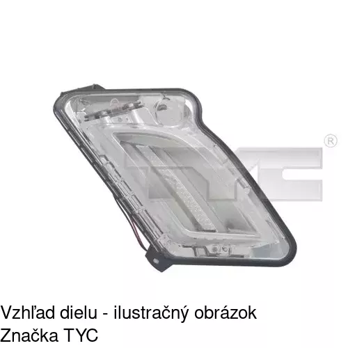Obrysové svetlo POLCAR 9062203E
