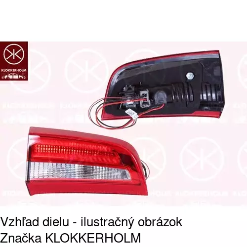 Zadné svetlo POLCAR 9062871U
