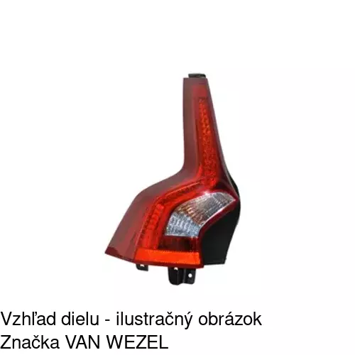 Zadné svetlo 9062872U /POLCAR/ - obr. 2