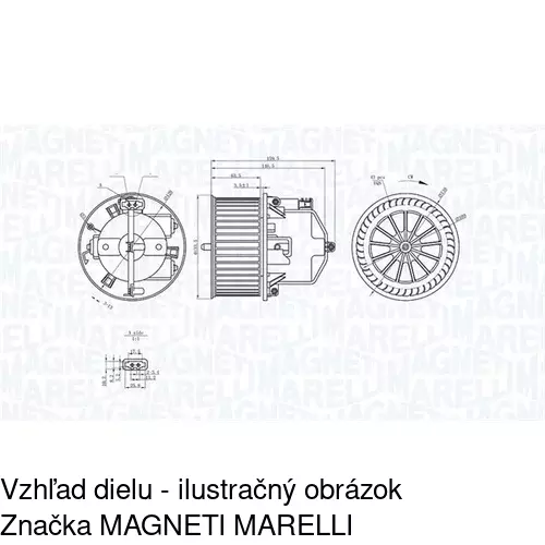 Ventilátory kúrenia 9065NU-1 /POLCAR/ - obr. 2