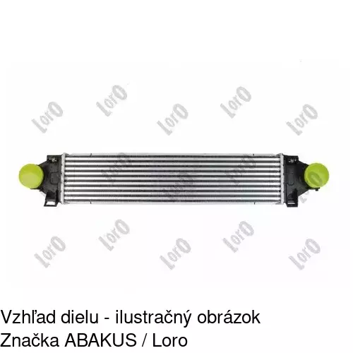 Chladiče vzduchu (Intercoolery) 9082J8-1 /POLCAR/ - obr. 2