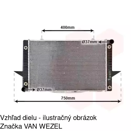 Chladiče vody 908508-4 /POLCAR/ - obr. 3