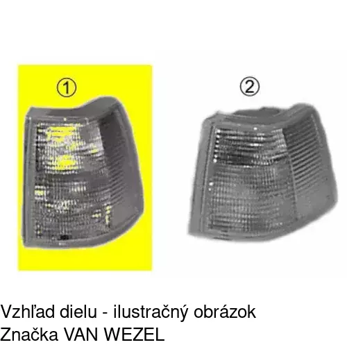 Predná smerovka 908520-E /POLCAR/ - obr. 2