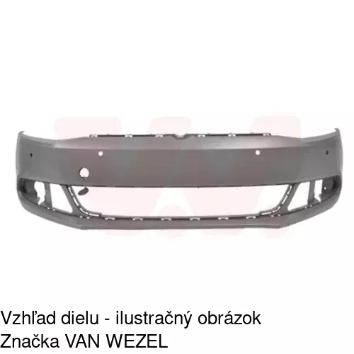 Predný nárazník 950307-5 /POLCAR/ - obr. 2