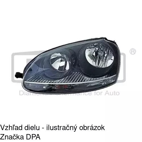 Hlavný reflektor 9513102H /POLCAR/ - obr. 3