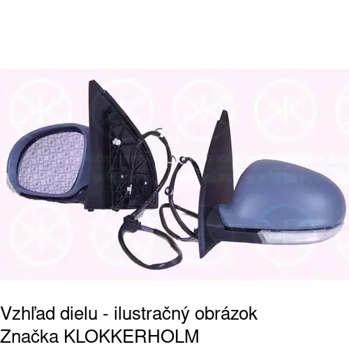 Vonkajšie zrkadlo 9513525E /POLCAR/ - obr. 2