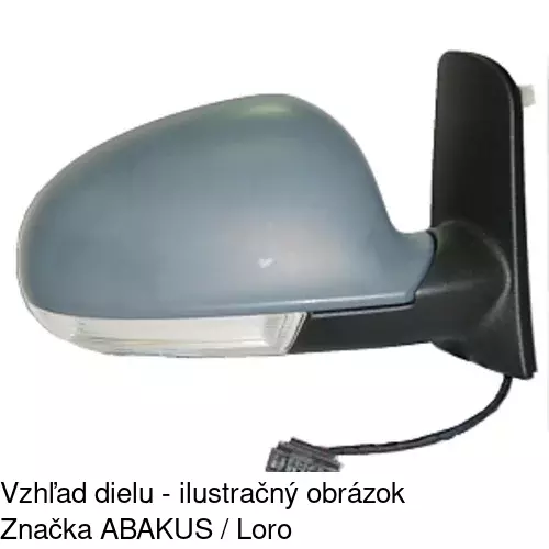 Rám vonkajšieho zrkadla 951354PM /POLCAR/ - obr. 2