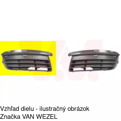 Kryt v nárazníku 95142712 /POLCAR/ - obr. 2