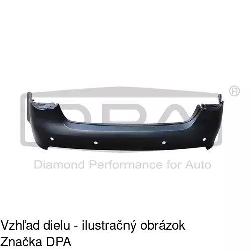 Zadný nárazník 951496-1 /POLCAR/ - obr. 1