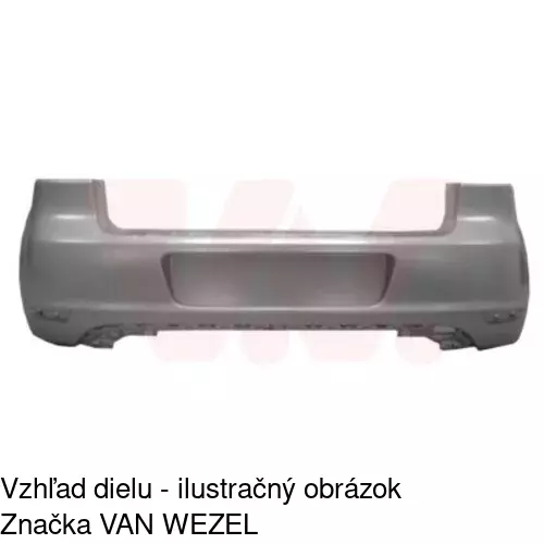 Zadný nárazník 951896 /POLCAR/ - obr. 3