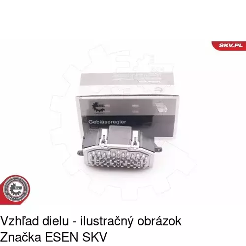 Ovládače klimatizácie 9518KST-1 /POLCAR/ - obr. 5