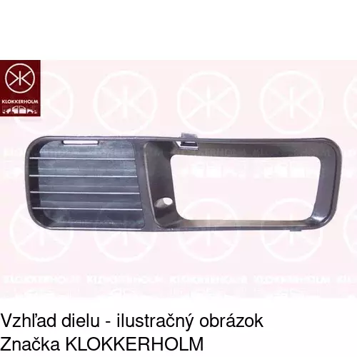 Kryt v nárazníku POLCAR 952427-7
