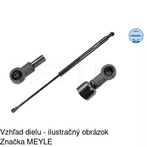 Plynová pružina 9524AB1 /POLCAR/ - obr. 2