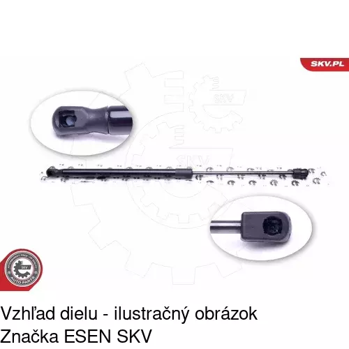 Plynová pružina 9526AB3D /POLCAR/ - obr. 5