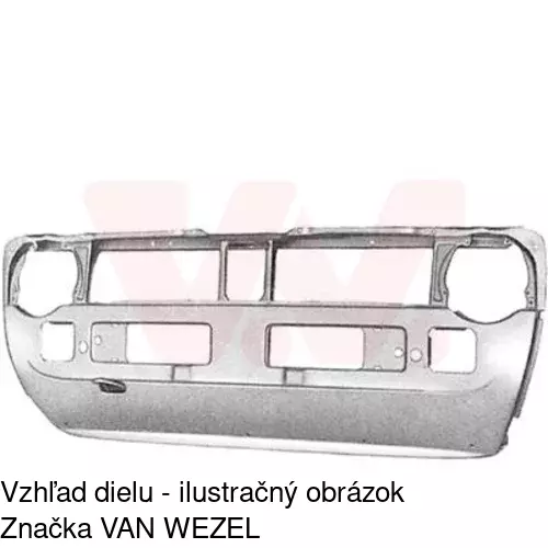 Predné čelo POLCAR 953204