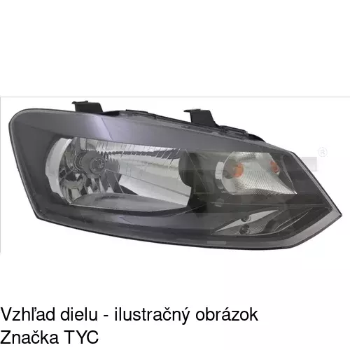 Hlavný reflektor POLCAR 953309-V