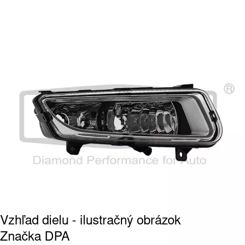 Hmlové svetlo - predné 953330-H /POLCAR/ - obr. 2