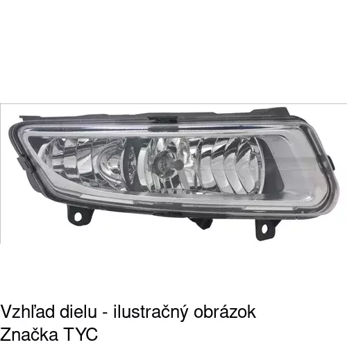Hmlové svetlo - predné POLCAR 9533301E