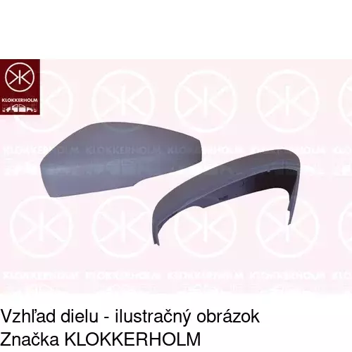 Rám vonkajšieho zrkadla 953354PM /POLCAR/ - obr. 1