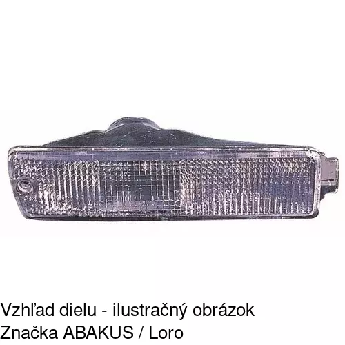Predná smerovka 9537192E /POLCAR/ - obr. 2